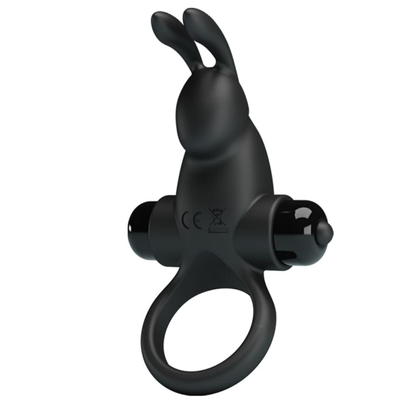Pretty Love Vibrant Penis Ring 1 Black BI 210204