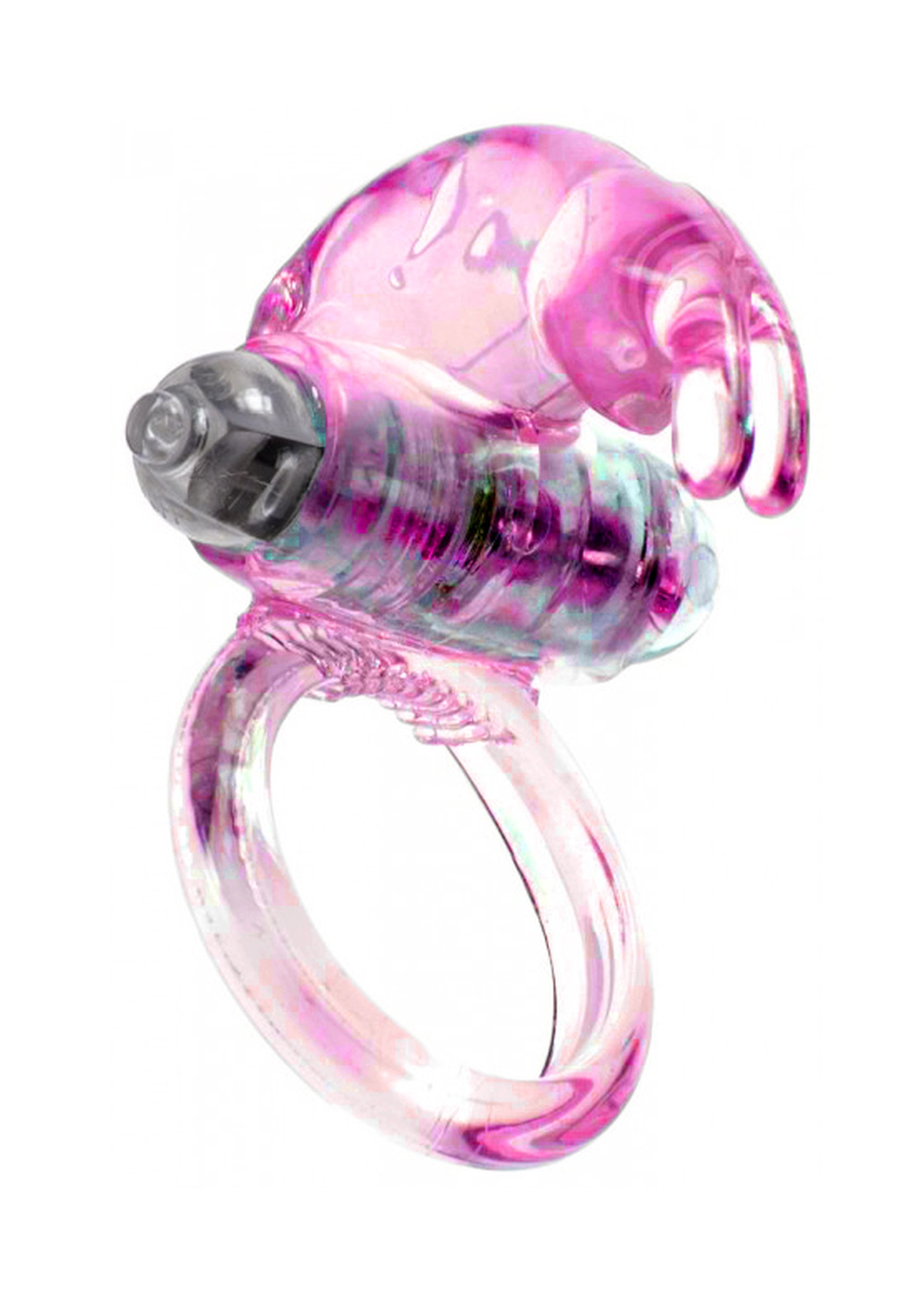 Rabbit Vibro CockRing Pink  67 00047